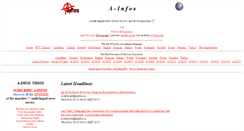 Desktop Screenshot of ainfos.ca