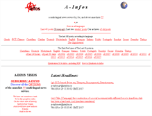 Tablet Screenshot of ainfos.ca